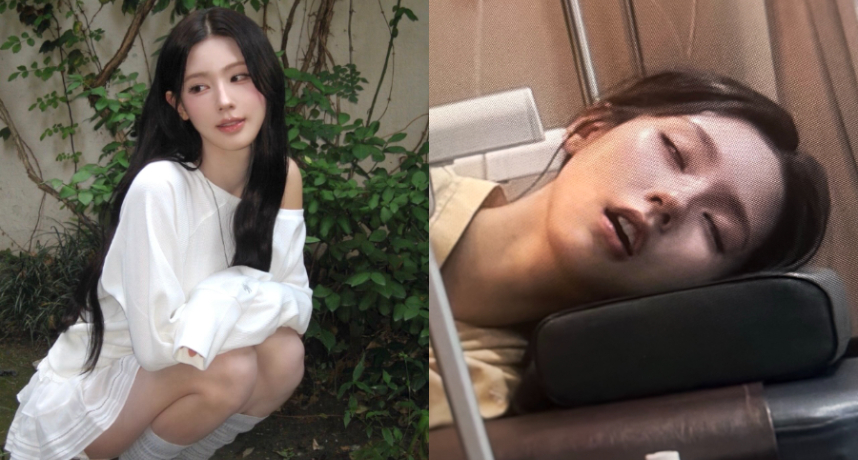 超赤裸睡臉也是超仙！I-DLE 曹薇娟麻醉畫面登上電視，網友：「這睡姿真的能播嗎？」